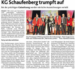 KG Schaufenberg trumpft auf