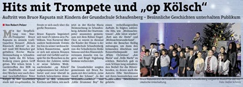 Hits mit Trompete und "op Klsch"