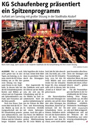 KG Schaufenberg prsentiert ein Spitzenprogramm